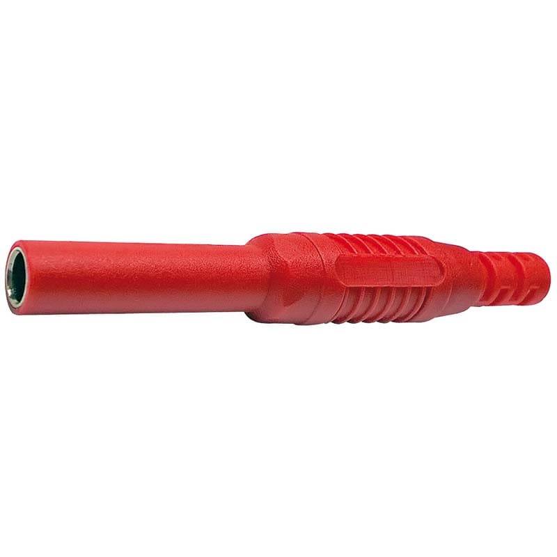 ELCART DISTRIBUTION - ERT040347400 PRESA A BANANA ROSSA CAT II 600V