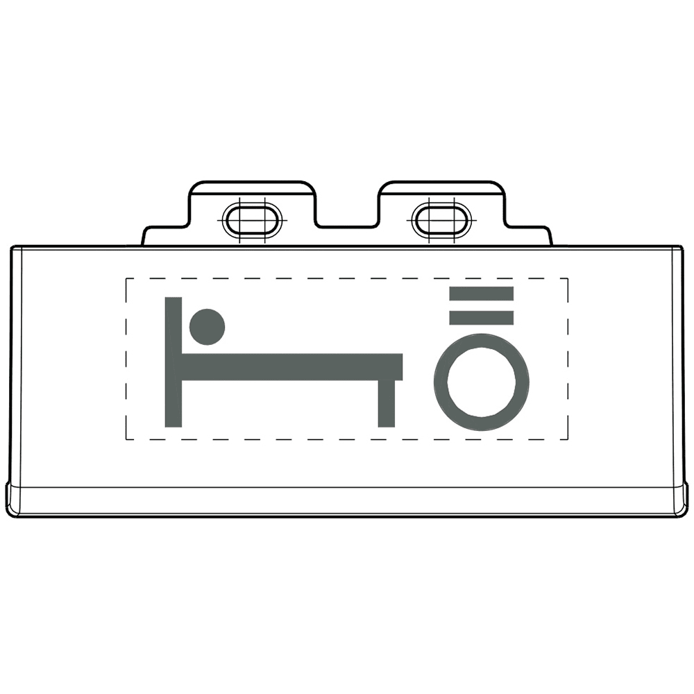 BTICINO BTINT4915SETBL LL - SET LUCE LETTO DISTURB TECH