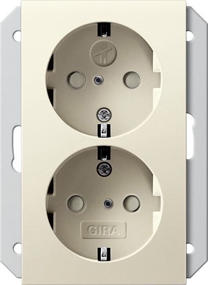GIRA - GGI273501 SCHUKO 2f SH f. UP-Dose 1,5f System 55 C