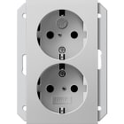 GIRA - GIR2735015 DOP.SCHUKO SP P. SCATOLA IN 1,5-M SYSTEM