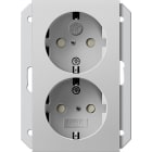 GIRA GGI2735015 SCHUKO 2f SH f. UP-Dose 1,5f System 55 G