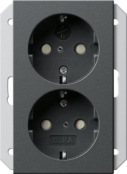 GIRA - GGI273528 SCHUKO 2f SH f. UP-Dose 1,5f System 55 A