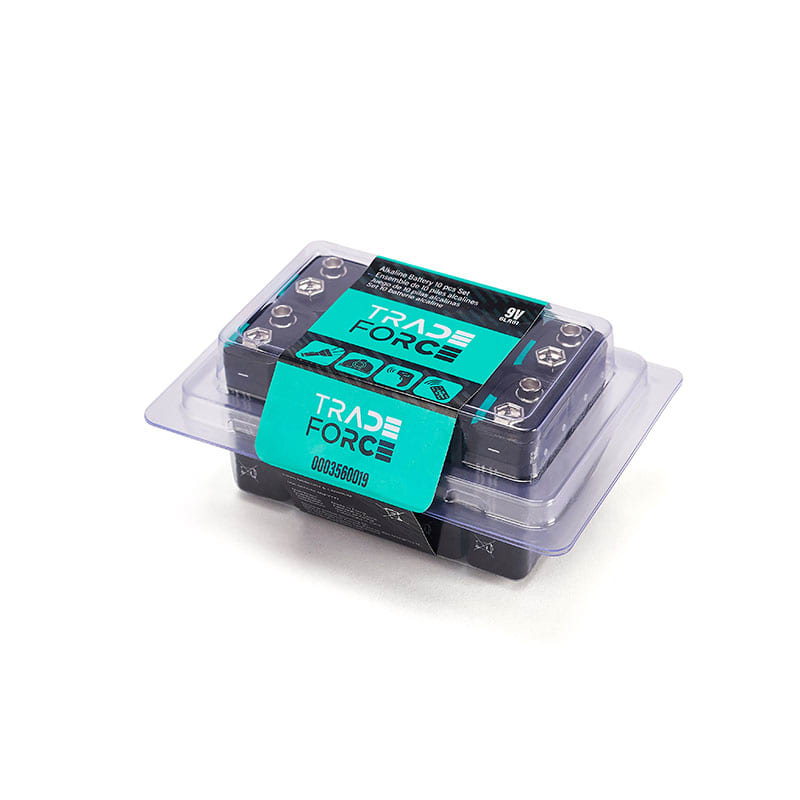 TRADEFORCE TDM0003560019 BATTERIA ALCALINA 9V BOX 10PZ