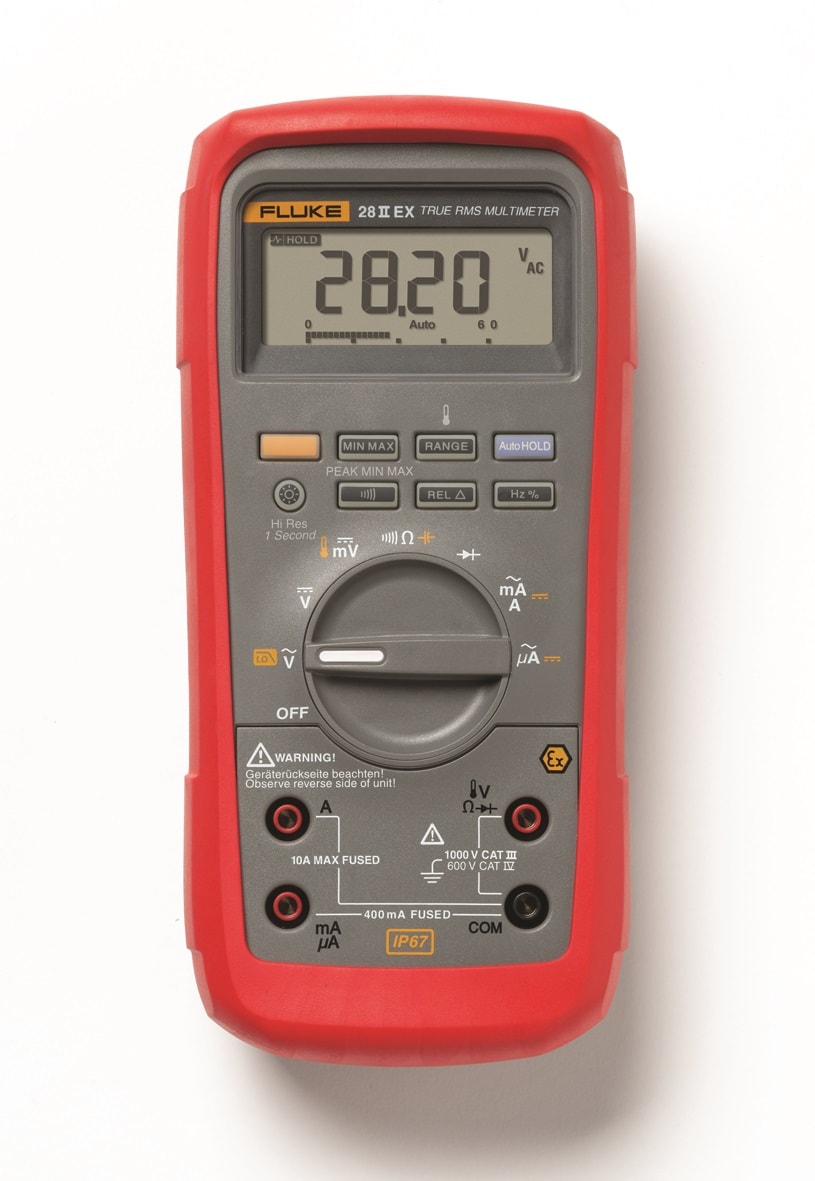 FLUKE ITALIA SRL - FLK4017165 28IIEX MULTIMETRO TRMS, IP67, ATEX