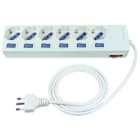 ELCART DISTRIBUTION ERT280160000 PRESA MUL.6 POSTI C/CAVO +7 INTER