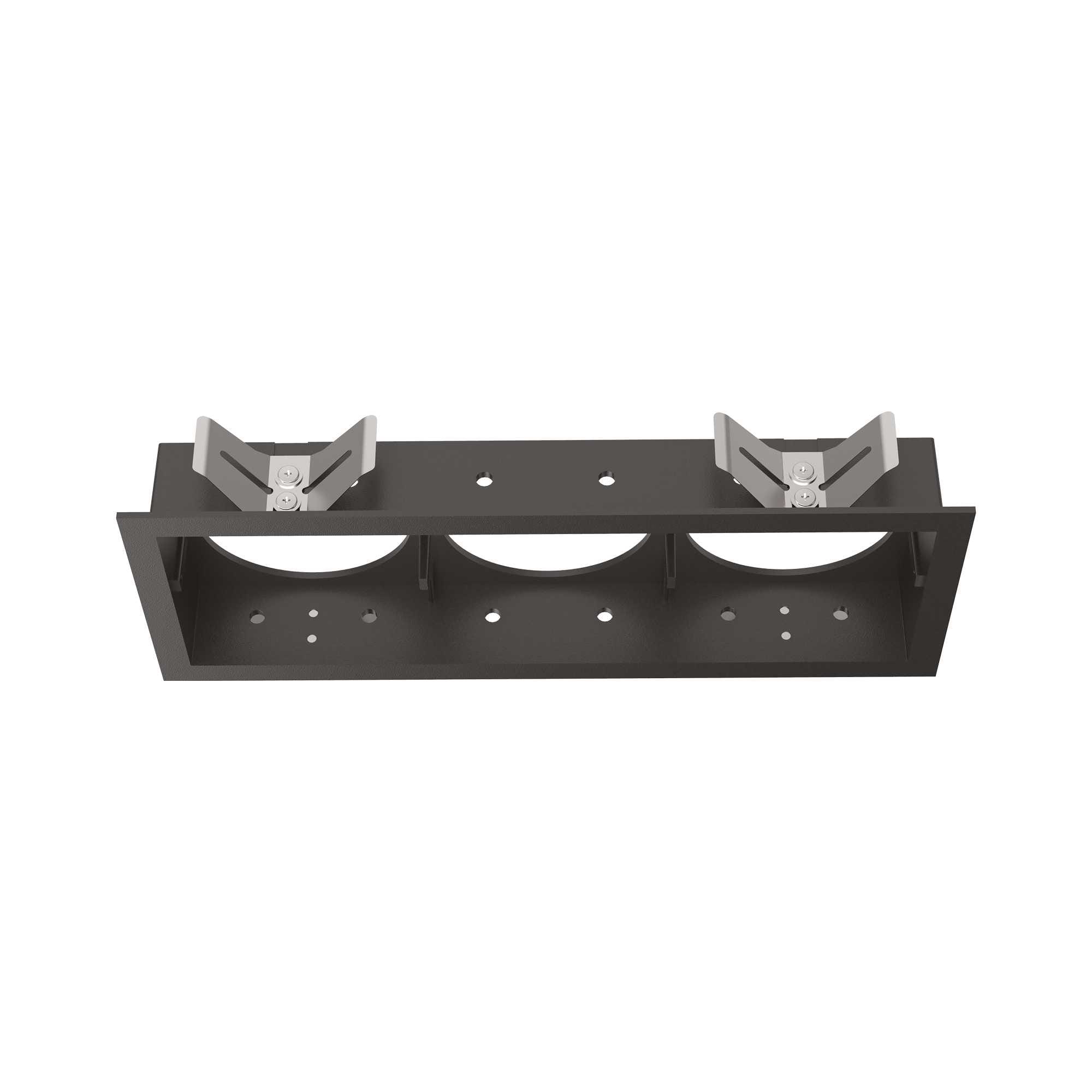 IDEAL LUX SRL - IUX280240 BENTO FRAME SQUARE TRIPLE BK