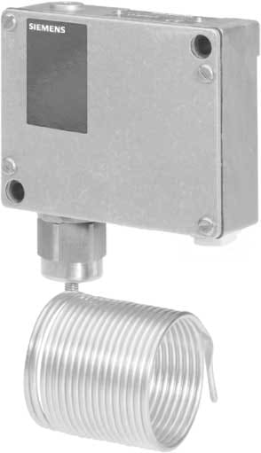SIEMENS - BUILDING T BCTBPZ:QAF81.6 TERMOSTATO DA CANALE ANTIGELO