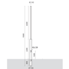 SIMES SPA - SMVS.2817.24 PALO D.168/102INT.H.8,5M FT+PO. ANT