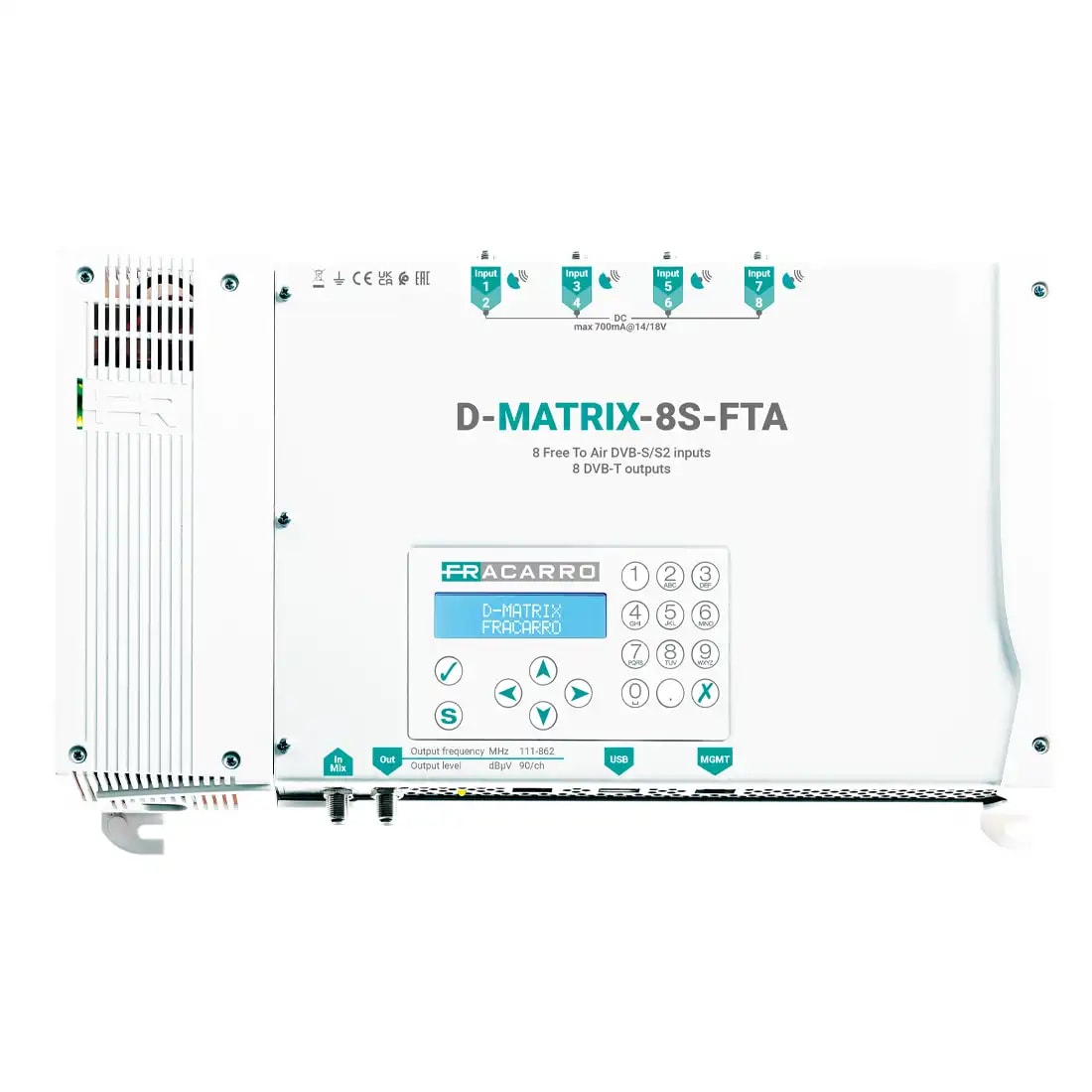 FRACARRO FRA283138 D-MATRIX-8S-FTA D-MATRIX-8S-8T-FTA