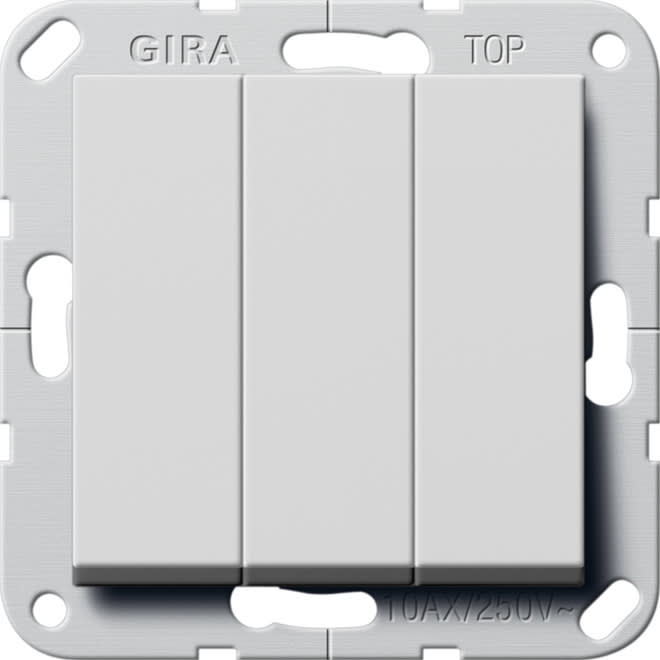GIRA - GIR2832015 INTER. A BILANCIERE DEVIATORE 3X SYSTEM