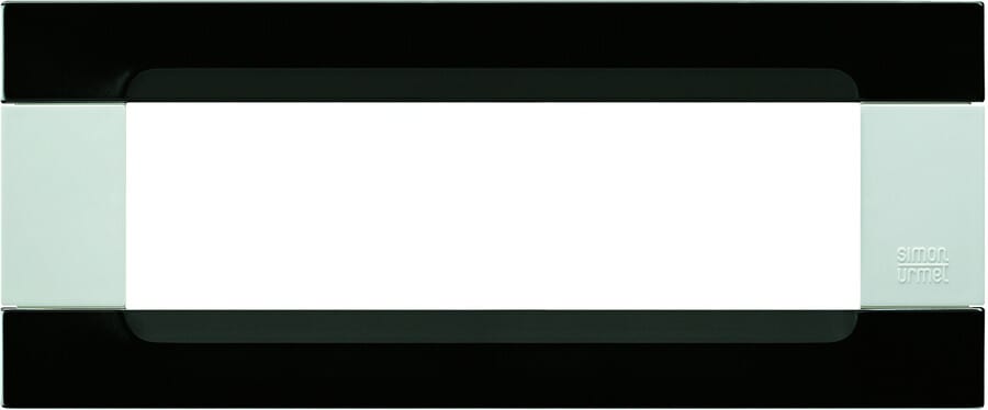 URMET SPA - UTD10907.B.54 PLACCA MET NERO UNIVERSO 7M