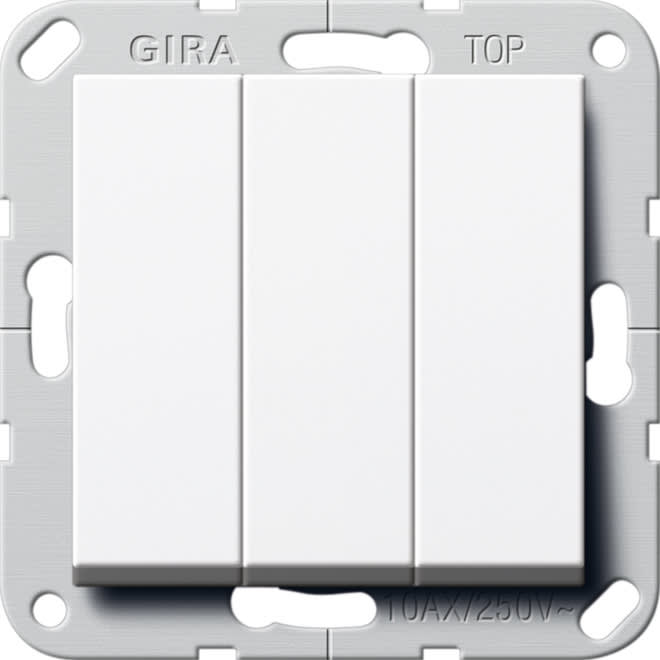 GIRA - GIR284403 Wipptaster BS 3f Schliesser System 55 Re