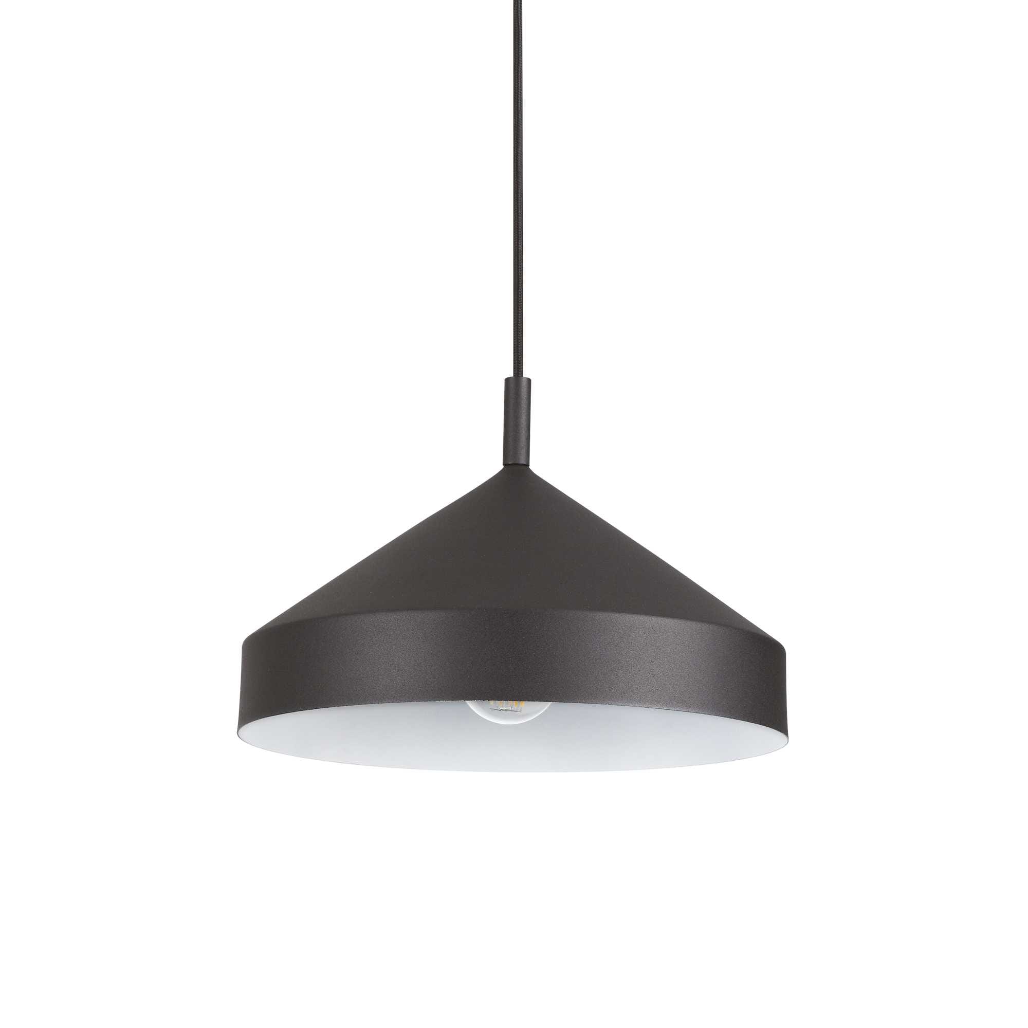 IDEAL LUX SRL IUX285139 YURTA SP1 D30 NERO