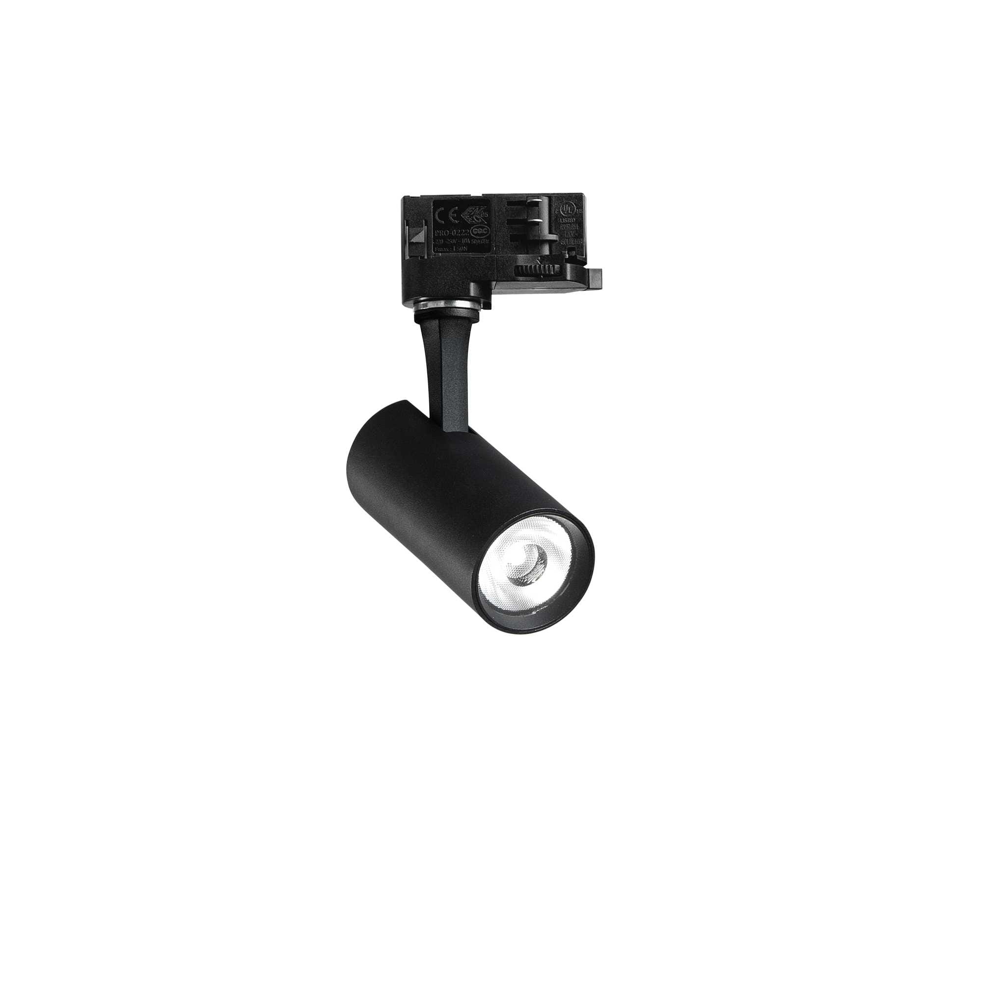 IDEAL LUX SRL - IUX285351 FOX TR 3-PHASE 08W CRI90 3000K ON-OFF BK