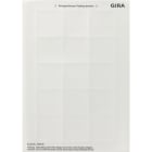 GIRA - GIR287000 Beschriftungsbogen 51 x 51 mm Zubehor Tr