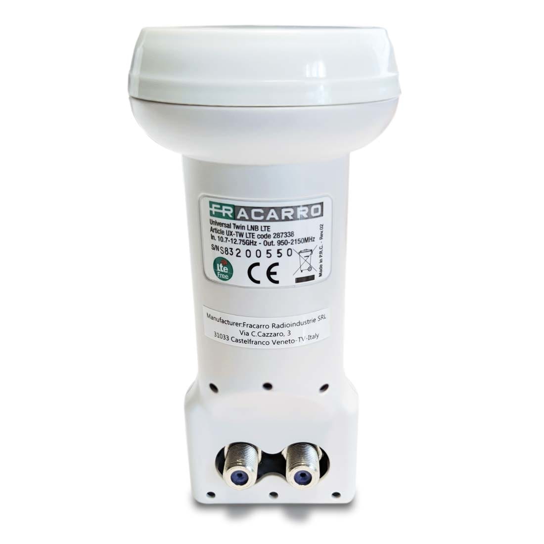 FRACARRO FRA287338 UX-TW LTE LNB UNIVERS.TWIN LTE
