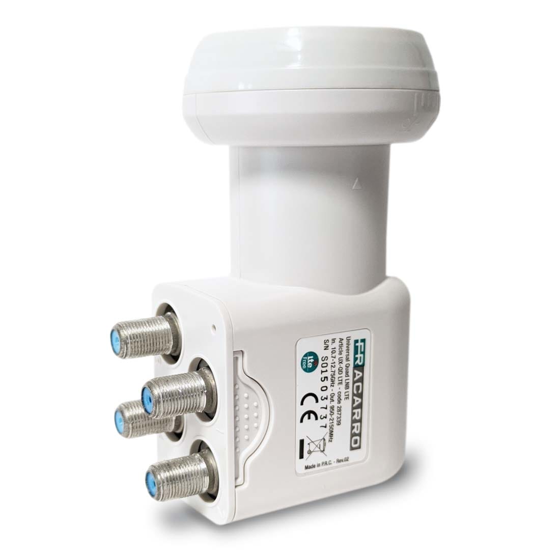 FRACARRO FRA287339 UX-QD LTE LNB UNIVERS.QUAD LTE