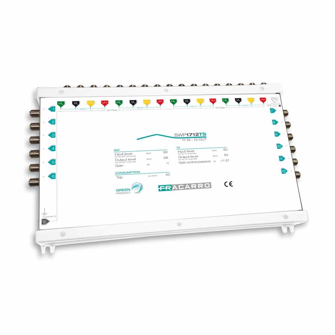 FRACARRO FRA287356 SWP1712TS MSW COM 17IN 12OU TV A/P