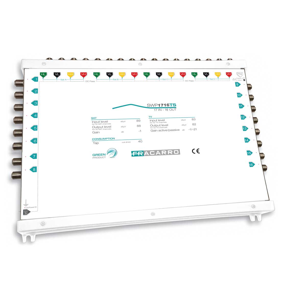 FRACARRO - FRA287357 SWP1716TS MSW COM 17IN 16OU TV A/P