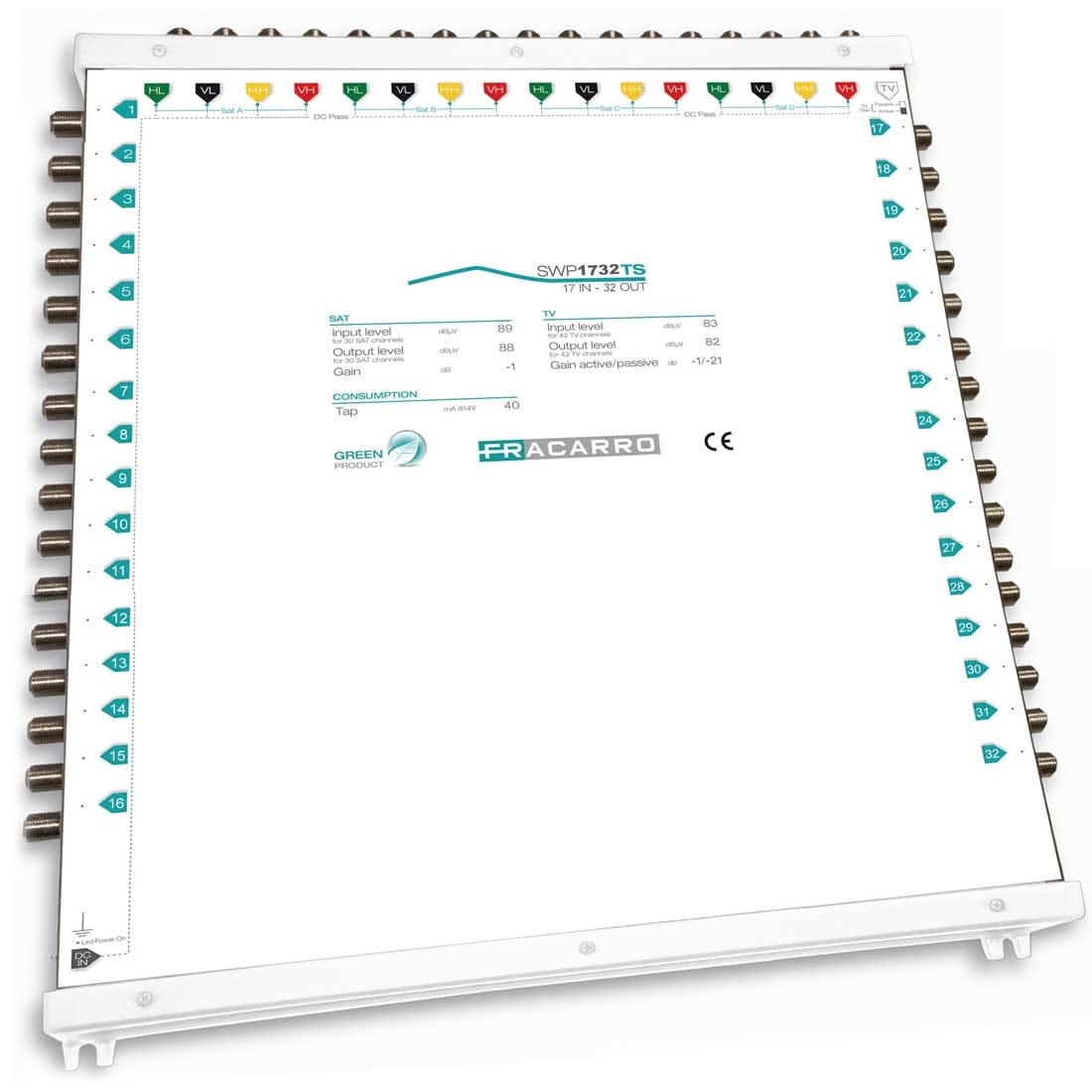 FRACARRO - FRA287359 SWP1732TS MSW COM 17IN 32OU TV A/P