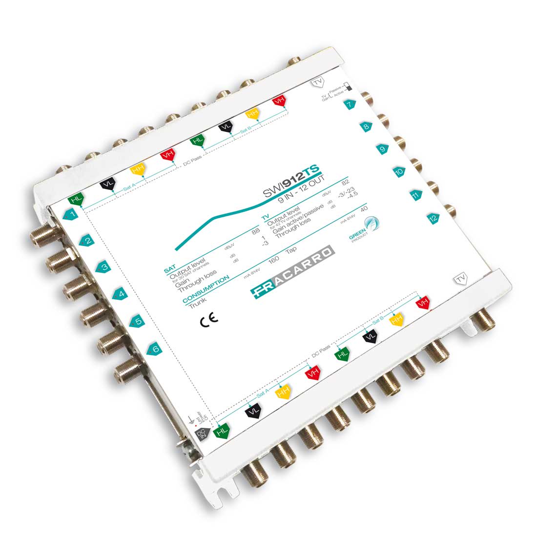 FRACARRO - FRA287361 SWI912TS MSW CASC 9IN 12OU TV A/P