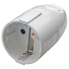 ELCART DISTRIBUTION ERT280106500 PRESA VOLANTE SCHUKO 16A BIANCA