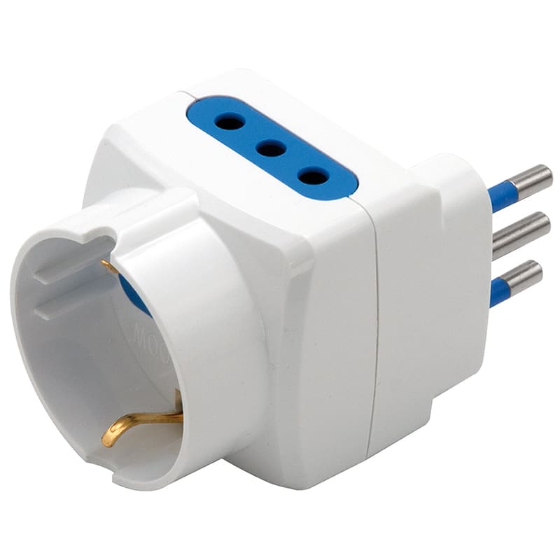 ELCART DISTRIBUTION - ERT280121700 ADAT.SPINA 10A 3PRESE 10A BIANCO