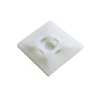 TRADEFORCE TDM0004490003 BASETTA ADESIVA NATURALE 28X28MM 100PZ