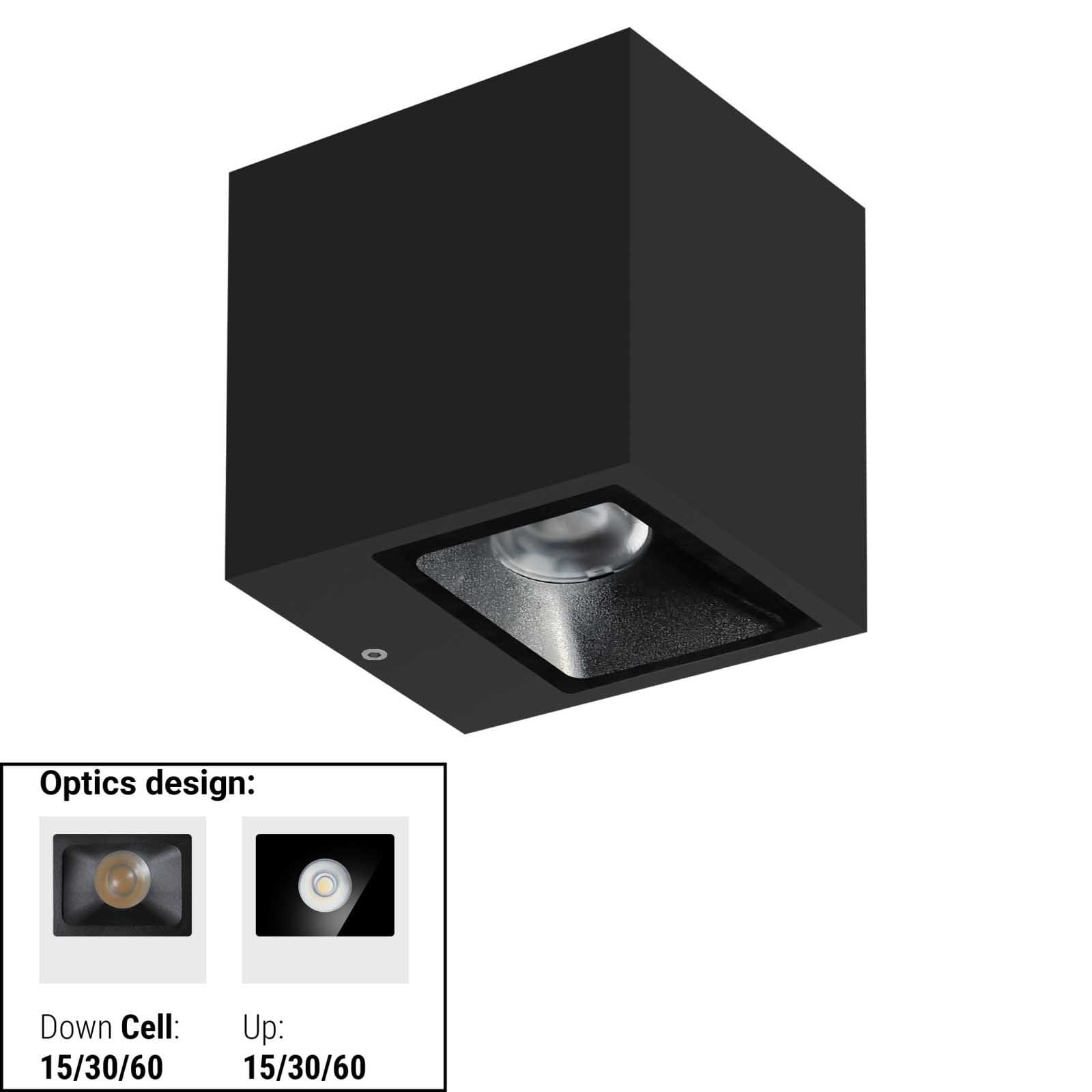 LINEA LIGHT (ILED) ILD76282N30 CUBIT 38 2L BI-EM 31WAC DALI NG