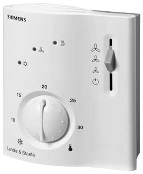 SIEMENS - BUILDING T BCTBPZ:RCC10 T.AMBIENTE PER IMP.FAN COIL 2-TUBI