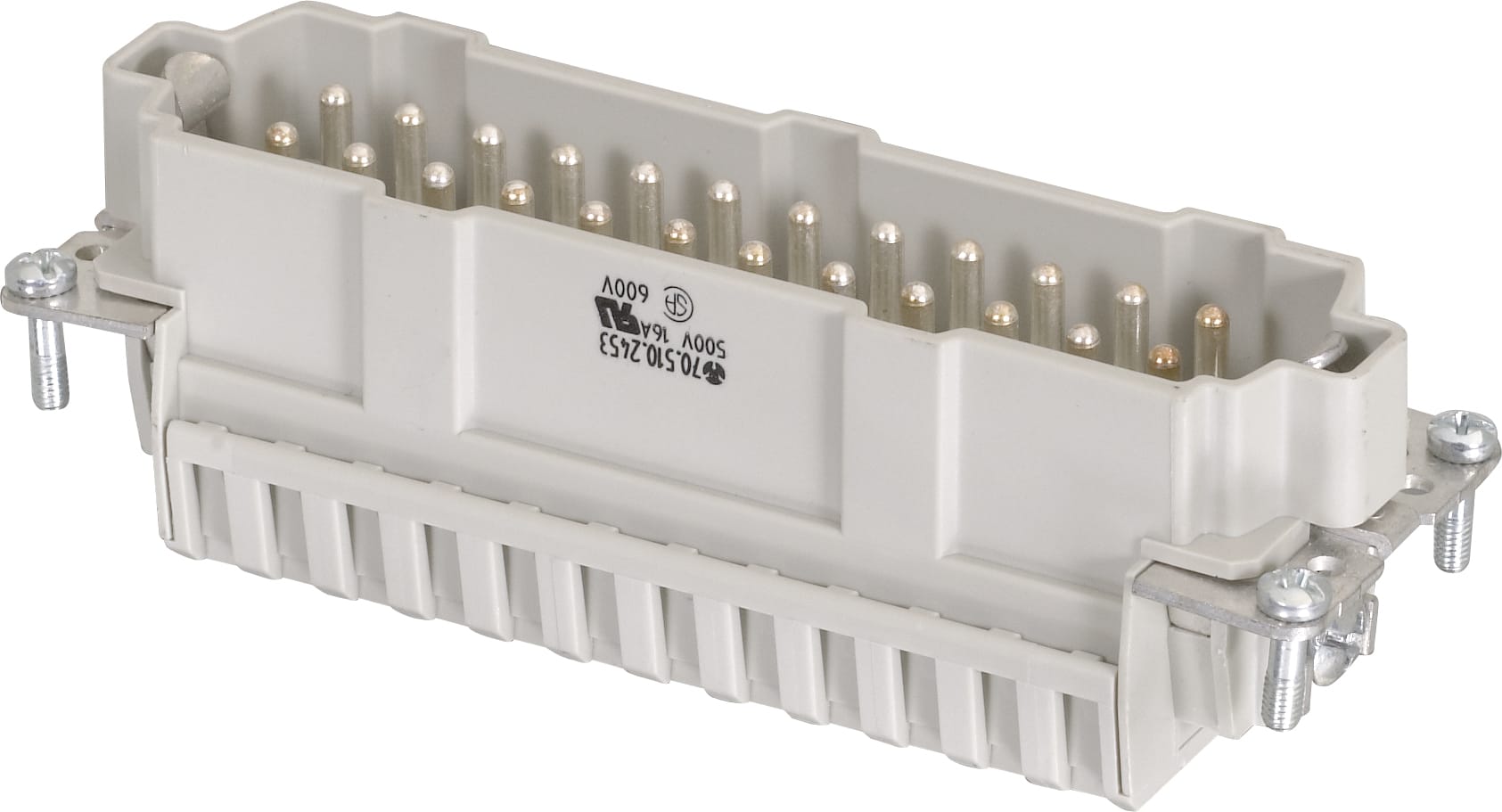 WIELAND ELECTRIC SRL WIE70.510.2453.0 INSERTO MASCHIO BAS STF 24 2,5 50