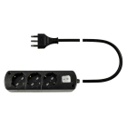 LE PROLUNGHE SAS PRG293/3-N CABLY U.3U C/INT 3G1.50 SP16A MT.3 NE