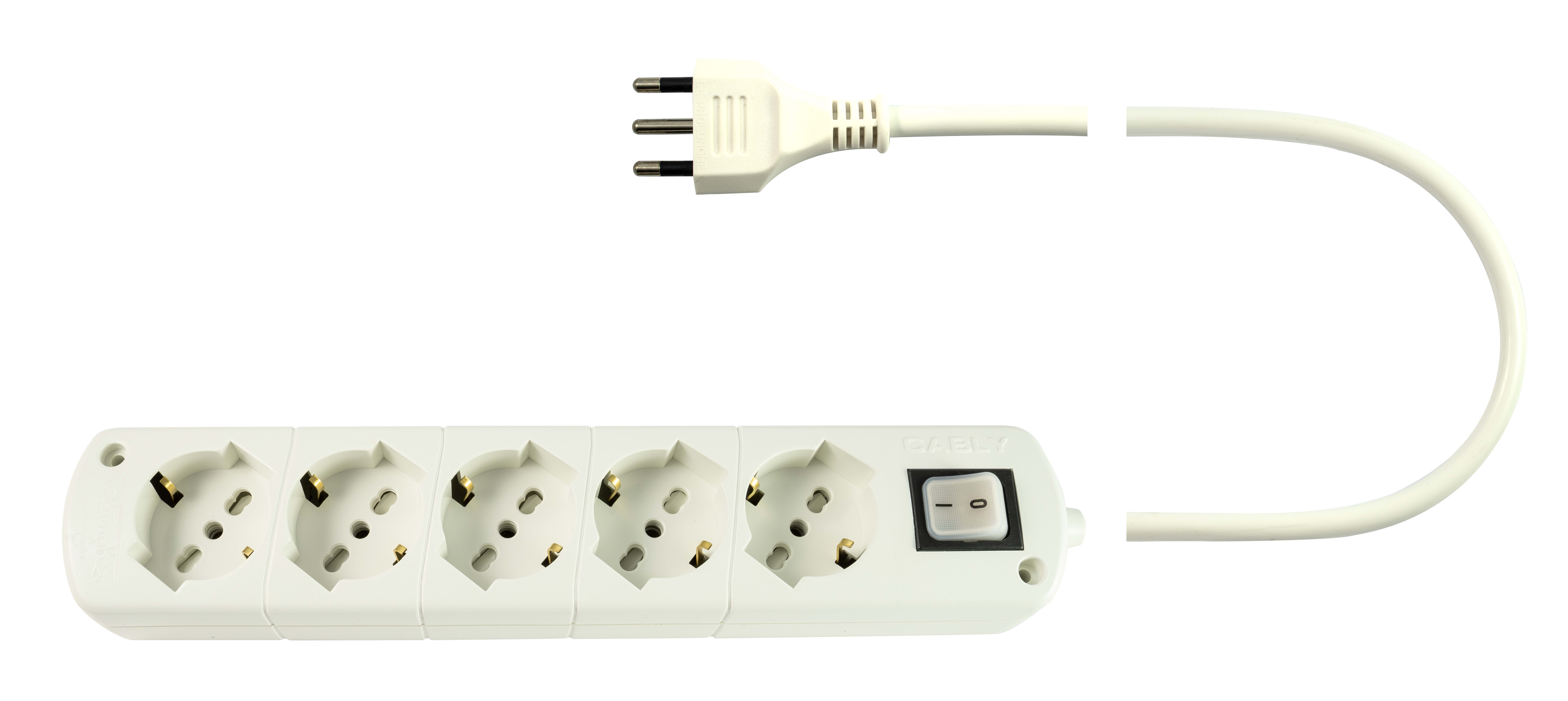 LE PROLUNGHE SAS PRG295/S CABLY U.5U C/IN 3G1.5 SP16A MT1.5 BN SAC