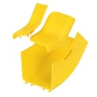 PANDUIT - PANFRIV454X4LYL THE FIBERRUNNER 4X4 INSIDE VERTICAL CREA