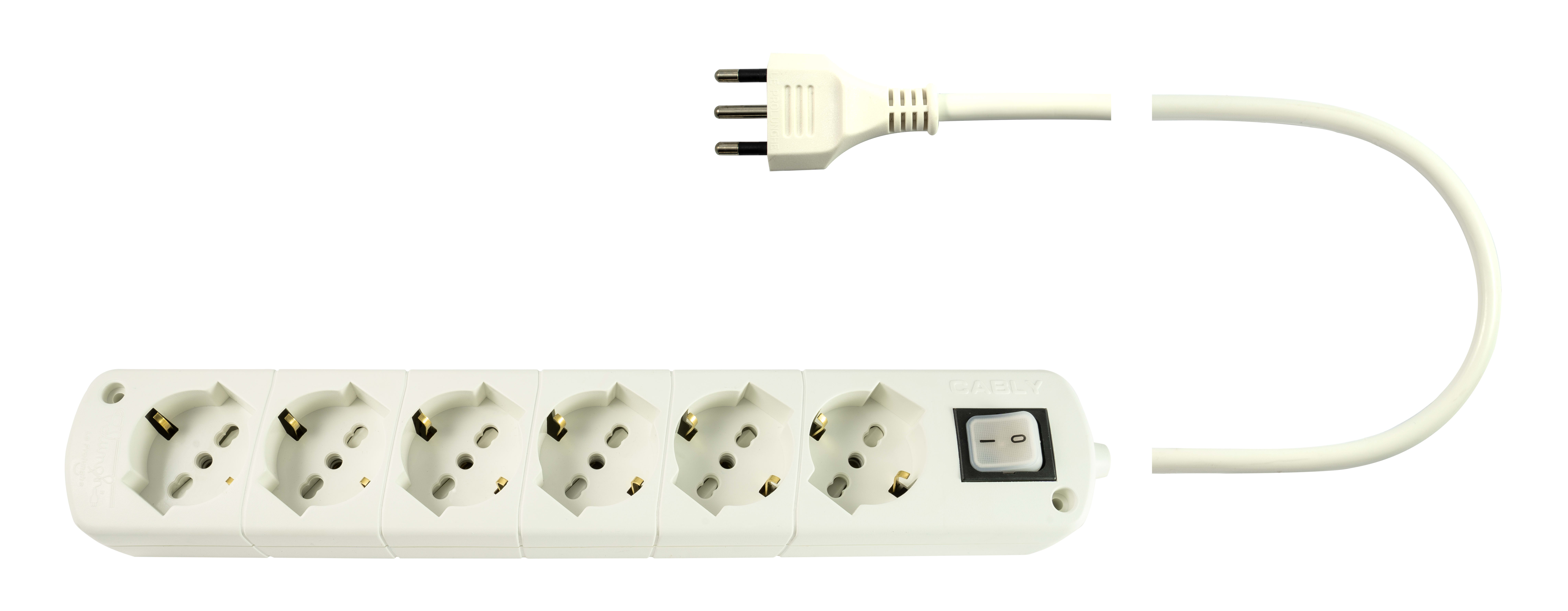 LE PROLUNGHE SAS PRG296/3 CABLY U.6U C/INT 3G1.50 SP16A MT.3 BN