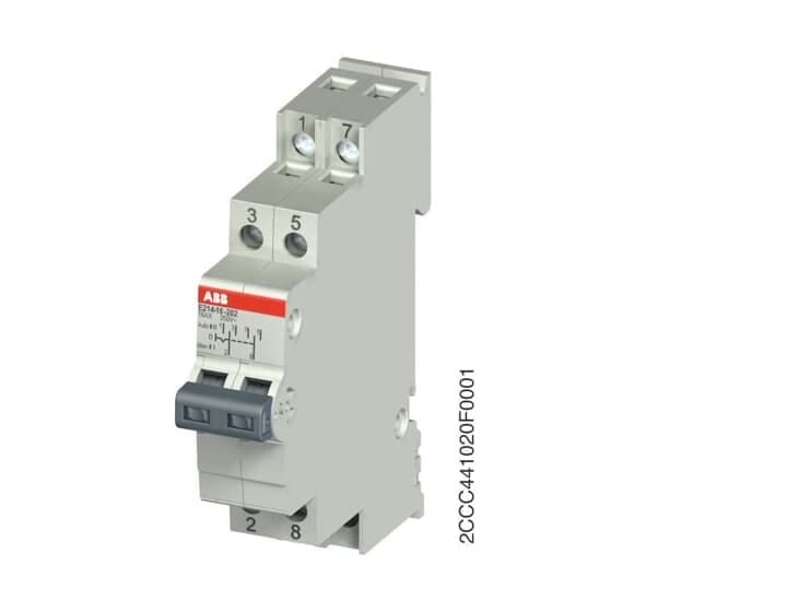 ABB SPA ABBM093874 E214-16-202 COMMUTATORE I-0-II 2P 16A