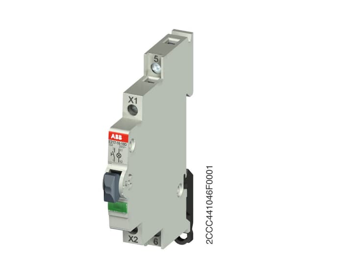 ABB SPA - ABBM093905 E217-16-01D48 PUL.1NC LED 12-48VCA/CC VERDE