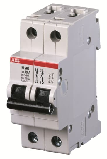 ABB SPA - ABBS614795 M202 40A INTERRUT.SOLO MAGNETICO 25KA 2P