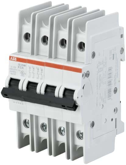 ABB SPA ABBSU204MC6 SU204M-C6 INT.AUTOMATICO UL489 10KA 4P