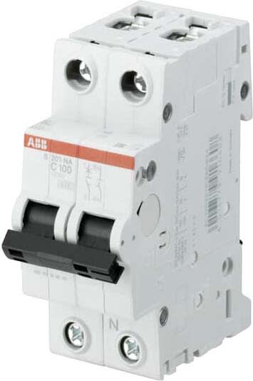 ABB SPA - ABBS916608 S201-C100NA INTERRUT.AUTOMATICO 6KA 1P+N
