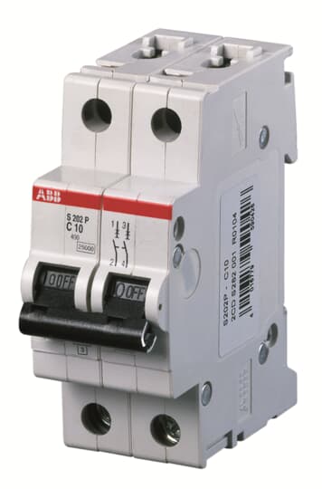 ABB SPA - ABBS590426 S202P C10 INTERRUTTORE AUTOMATICO 25KA 2P