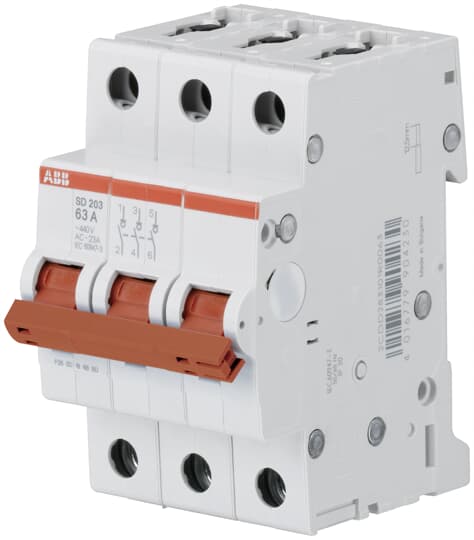 ABB SPA - ABBM990420 SD203/32 INTERRUTTORE-SEZIONATORE 3P 32A