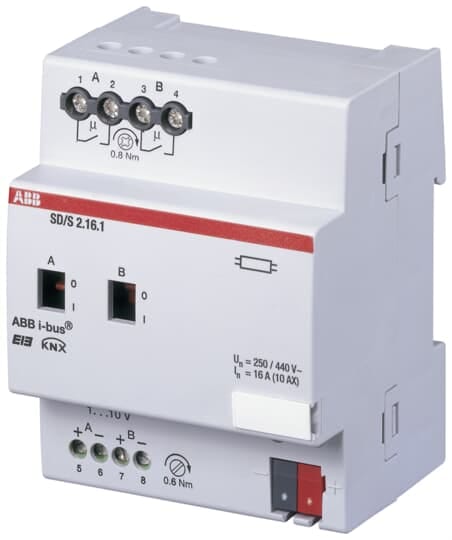 ABB SPA ABBEC 915 5 SD/S2.16.1 DIMMER/ON-OFF,2CAN,16A(1-10V)