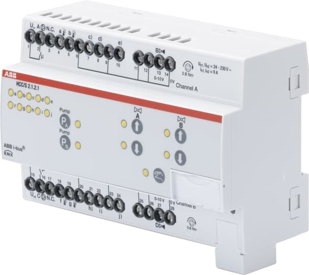 ABB SPA ABB2CDG110219R0011 HCC/S2.1.2.1 CONTROL HVAC 0-10V 2CH M.