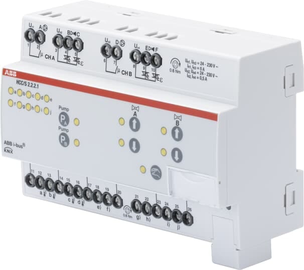 ABB SPA ABB2CDG110221R0011 HCC/S2.2.2.1 CONTROL HVAC 3PUNTI 2CH M.