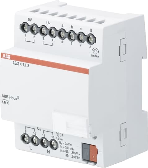ABB SPA ABBKNXE0005 AE/S 4.1.1.3 INGRESSO ANALOGICO 4 CANALI