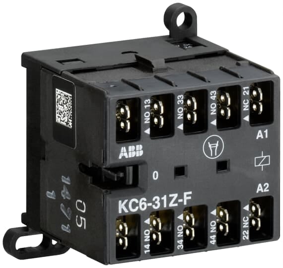 ABB SPA ABBKC631ZF04 KC6-31Z-F-04 110-125VCC MINICONT. AUSILI