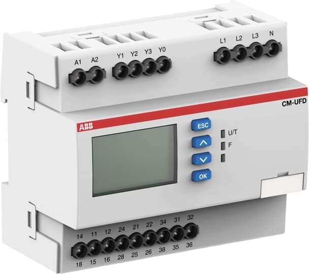 ABB SPA ABB1SVR560730R3400 CM-UFD.M22 RELE INT. CEI 0-21