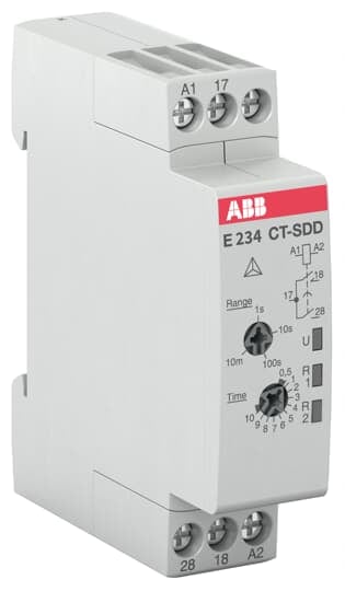 ABB SPA ABBM657709 E234 CT-SDD.22 RELE TEMPORIZZATORE