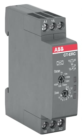ABB SPA ABB1SVR508100R0000 CT-ERC.12 TIMER, ON-DELAY